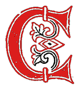 Decorated initial C