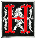 Decorated initial H
