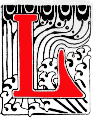 decorative initial 'L'