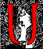 decorative initial 'U'