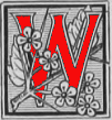 decorated initial 'W'
