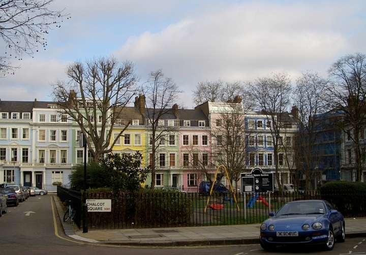 Chalcot Square, north side