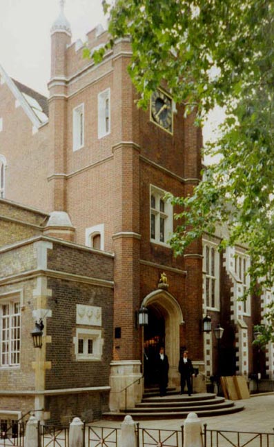 Entrance to Middle Temple Hall