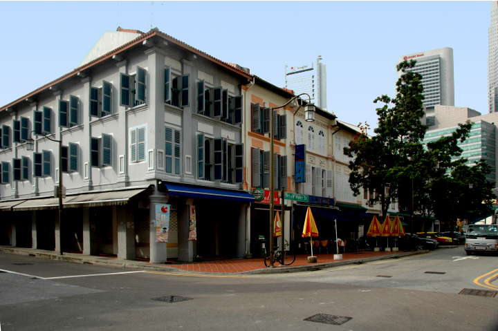 restored shophouse