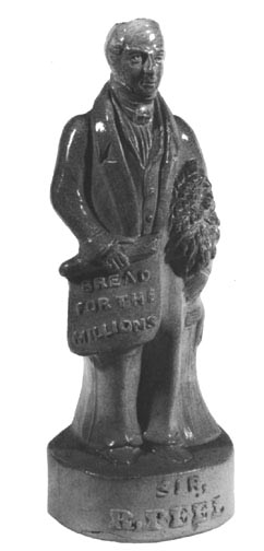 pottery figurine of Peel