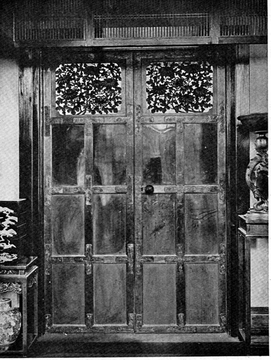Drawing-Room Door in the Japanese Style by Mortimer Menpes for 25
