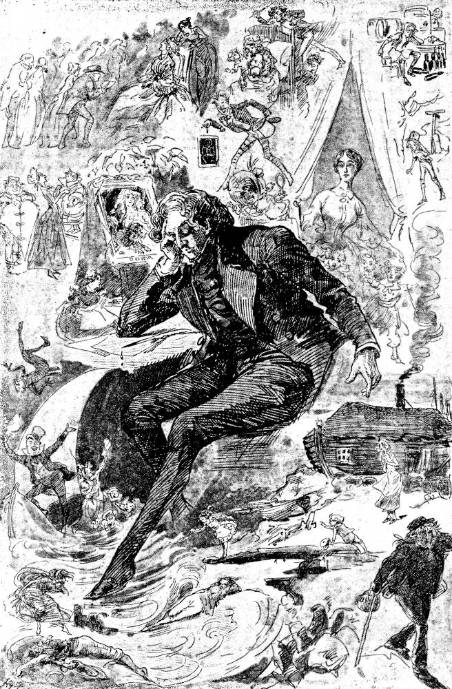 David Copperfield by Charles Dickens. Illustration of Mr Murdstone.  (Illustration from Players Cigarettes series Stock Photo - Alamy