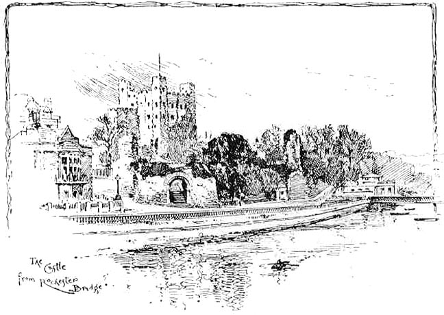 The Castle from Rochester's Bridge