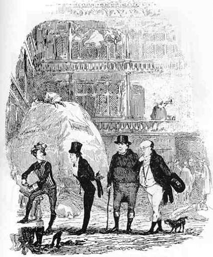 The First Appearance of Mr. Samuel Weller