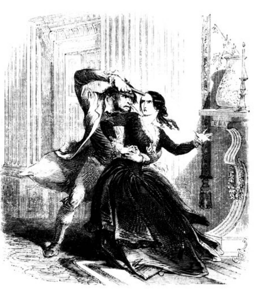 The Resurrection Man attacks Lady Ravensworth