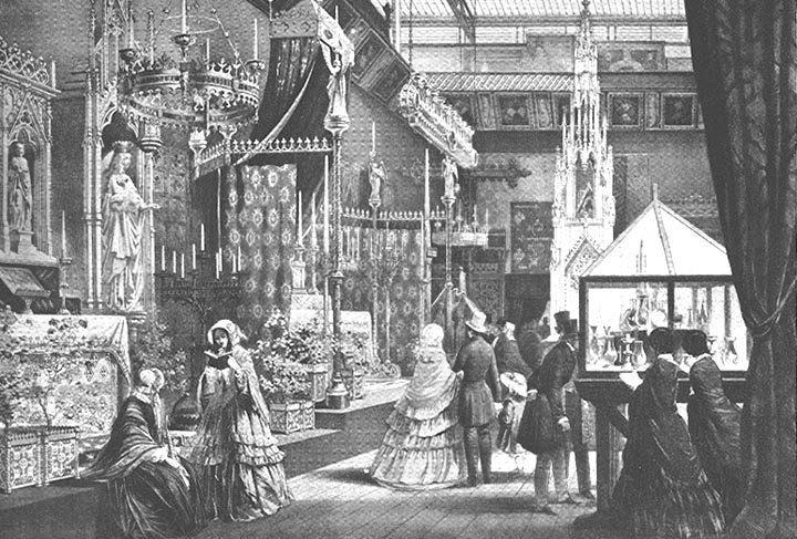 The Medieval Court at the Great Exhibition of 1851