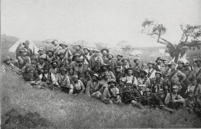 The German Corps before the Battle of Elandslaagte