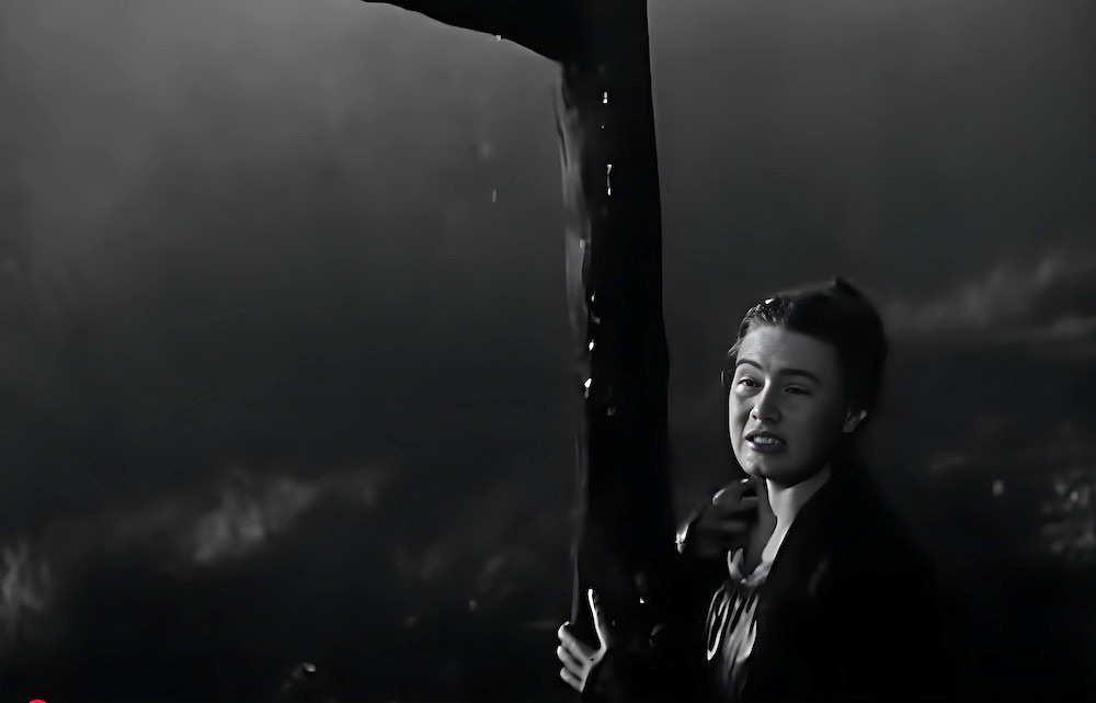 Mother in the storm