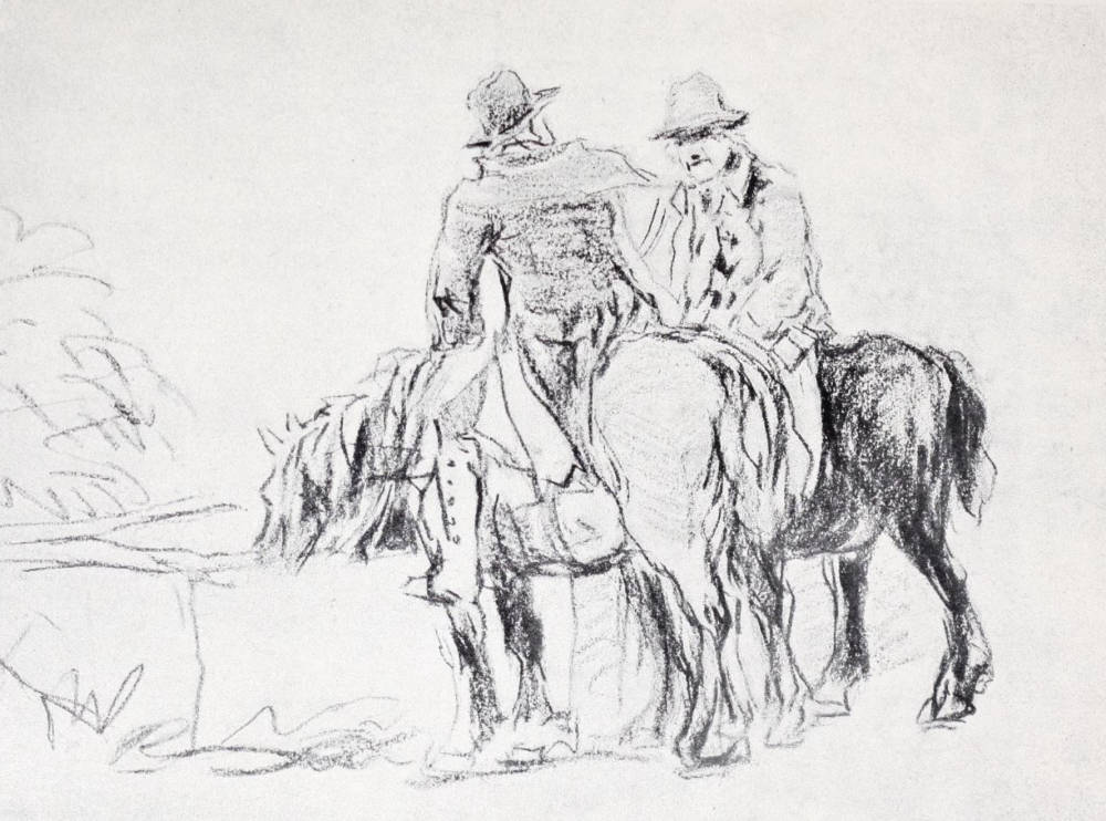 Peasants on Horseback