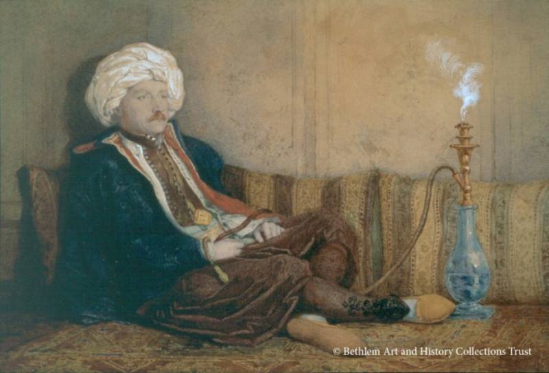 Portrait of Sir Thomas Phillips in Turkish Dress