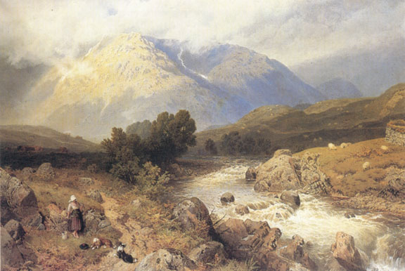 Highland Scene near Dalmally