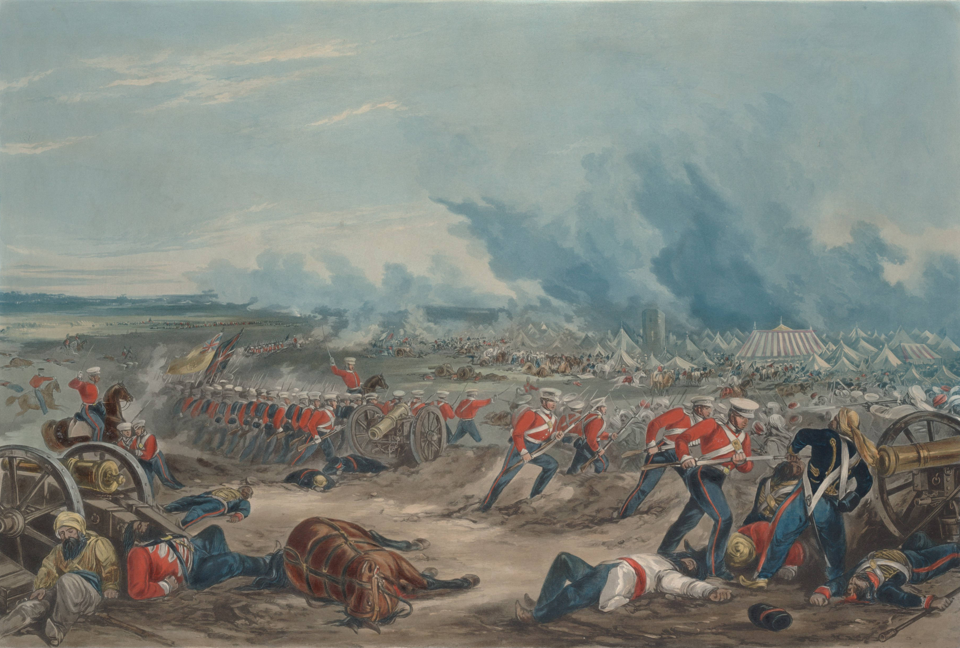 Battle of Ferozshah (2nd day); 22nd December 1845