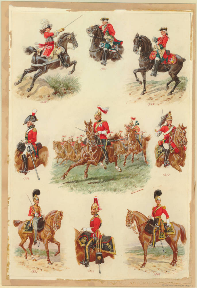 
3rd the King's Own Hussars in India, 1899