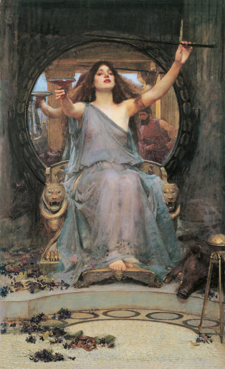 Circe Offering the Cup to Odysseus