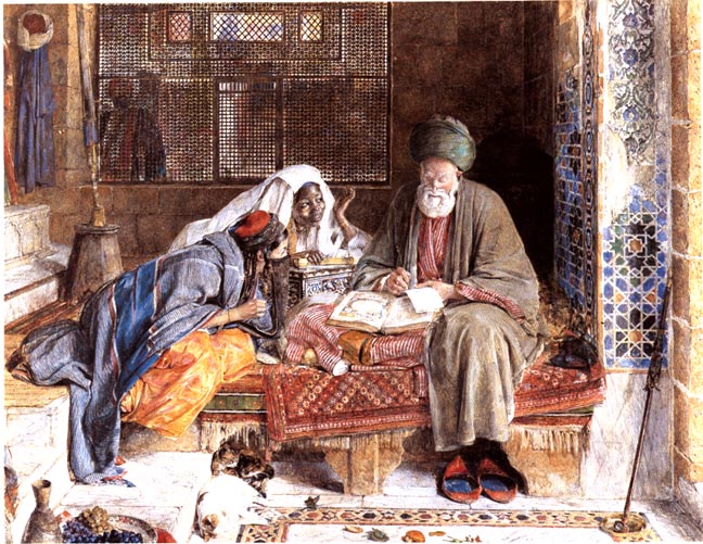 The Arab Scribe, Cairo