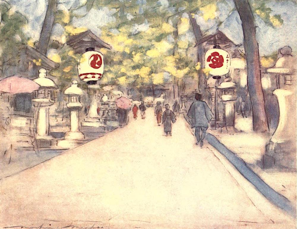 An Avenue of Lanterns
