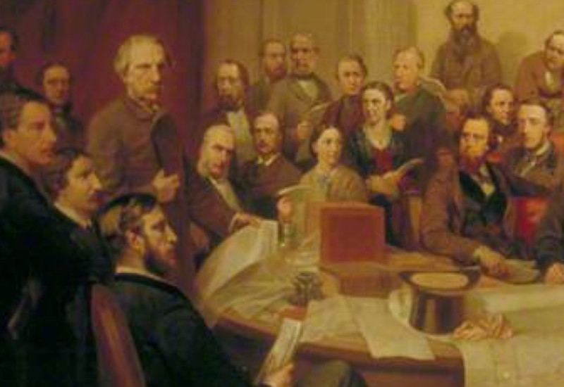 The First London School Board, detail