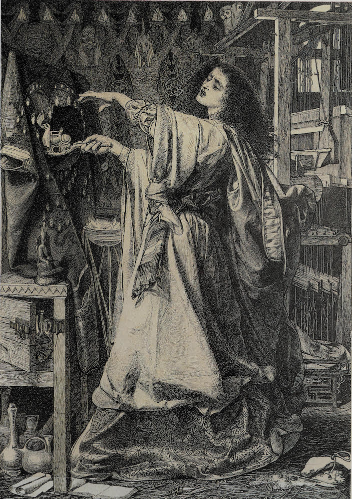 Morgan Le Fay, drawing