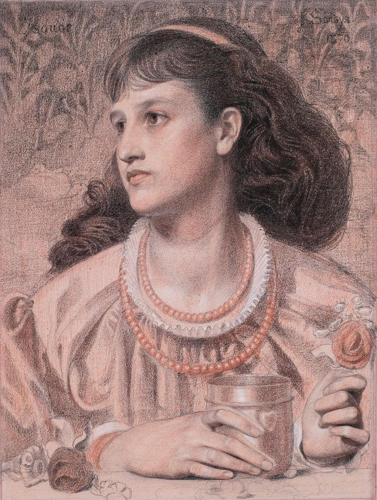 Ysoude with the Love Philtre, painting