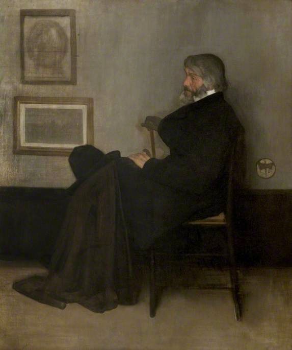  JW Whistler's portrait