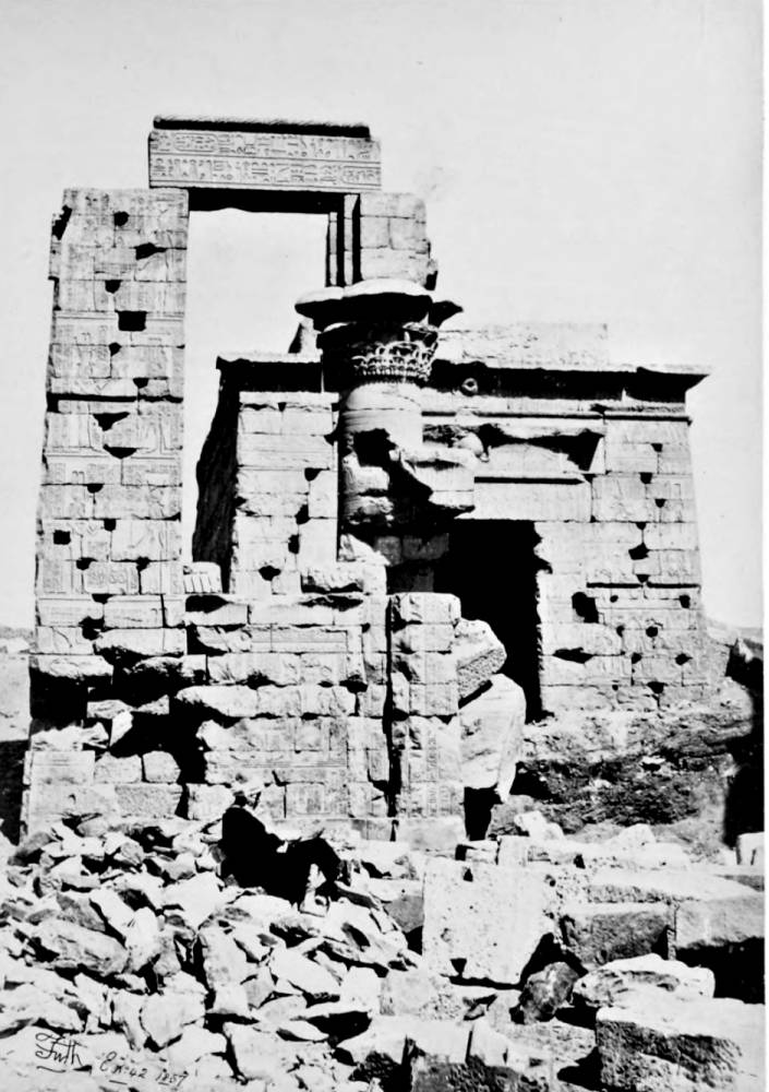 Cleopatra’s Temple at Erment
