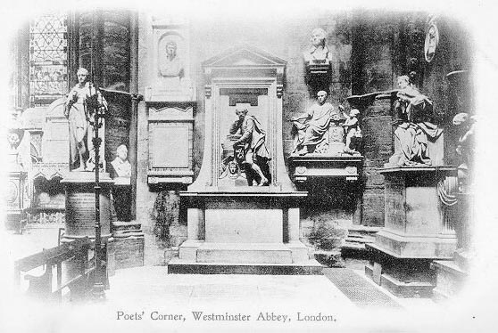 Poet's Corner, Westminster Abbey
