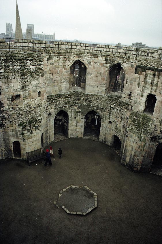 Inside York Castle