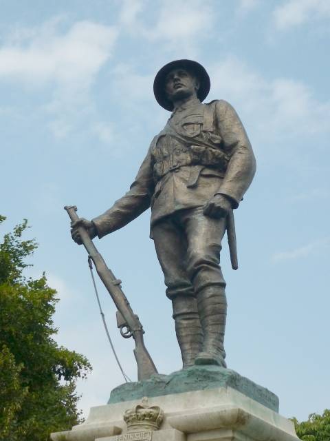 King's Royal Rifle Corps Memorial, by John Tweed