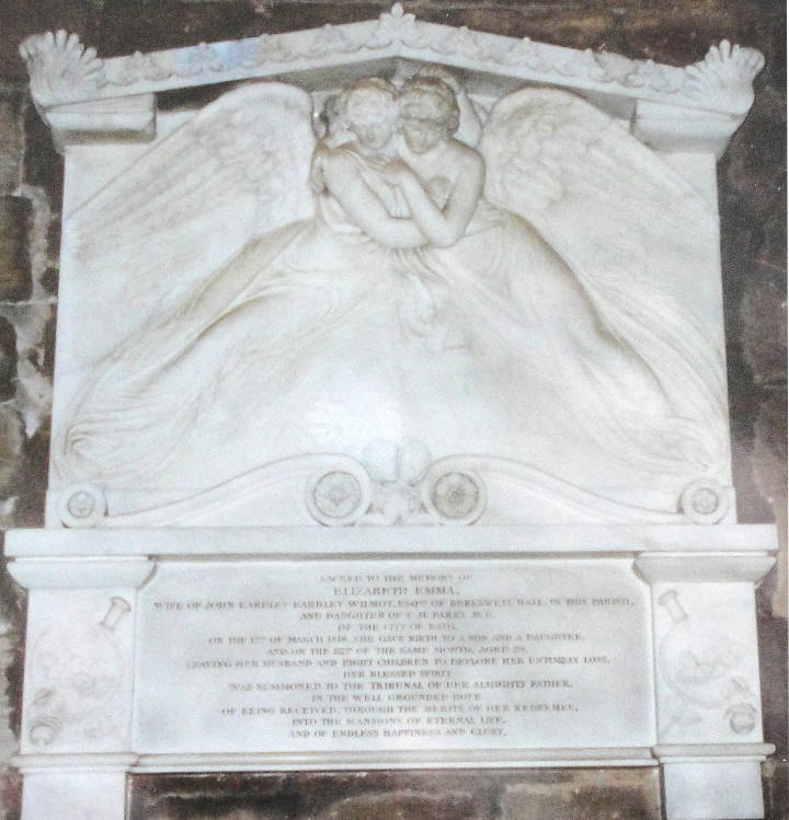 monument to Mrs. Eardley Eardley Wilmot